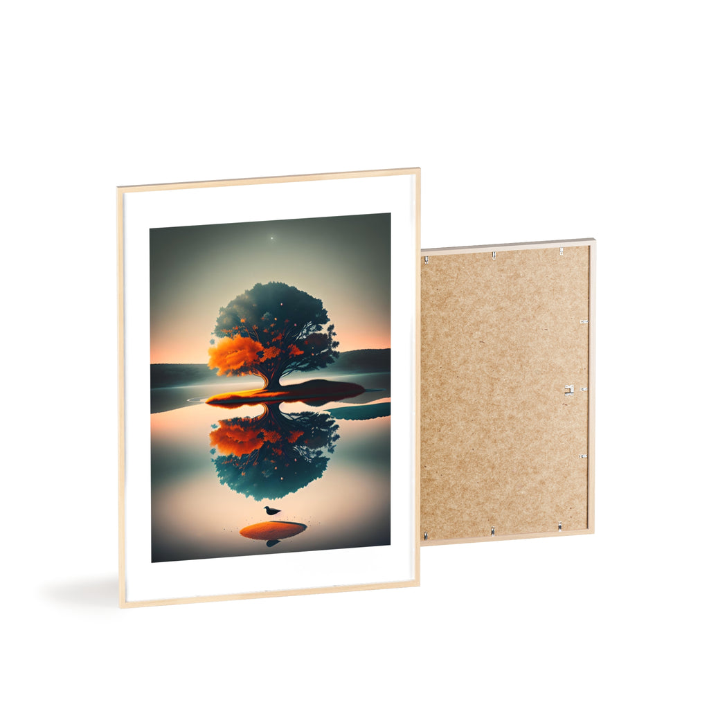 Poster mit Holzrahmen, Art.-Nr. FY 00126 P