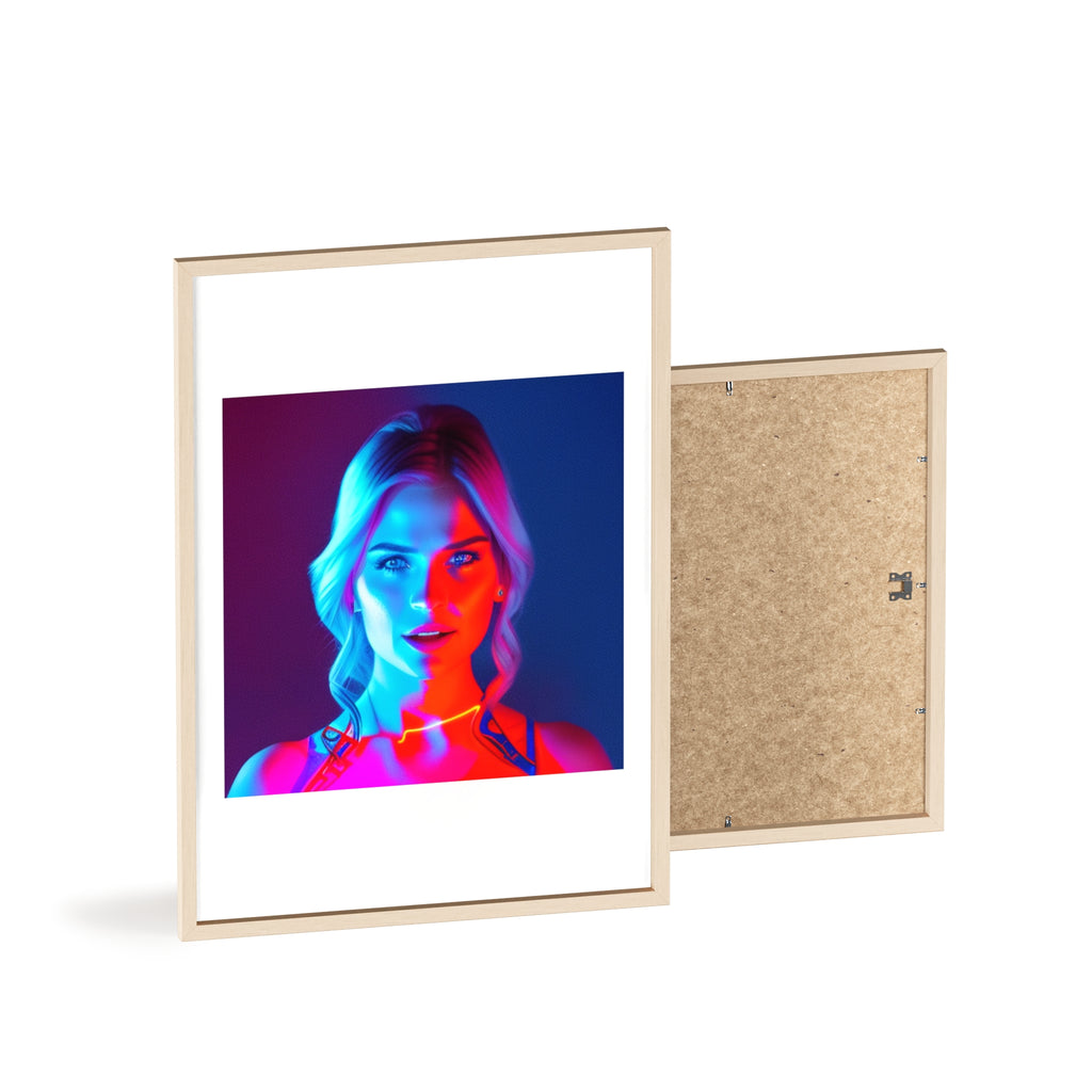 Poster mit Holzrahmen, Art.-Nr. AP 00101 P