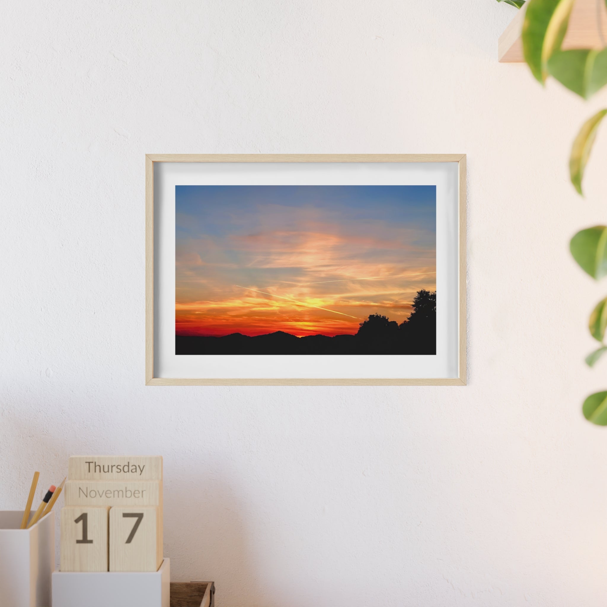 Poster mit Holzrahmen, Art.-Nr. NA 00104 P