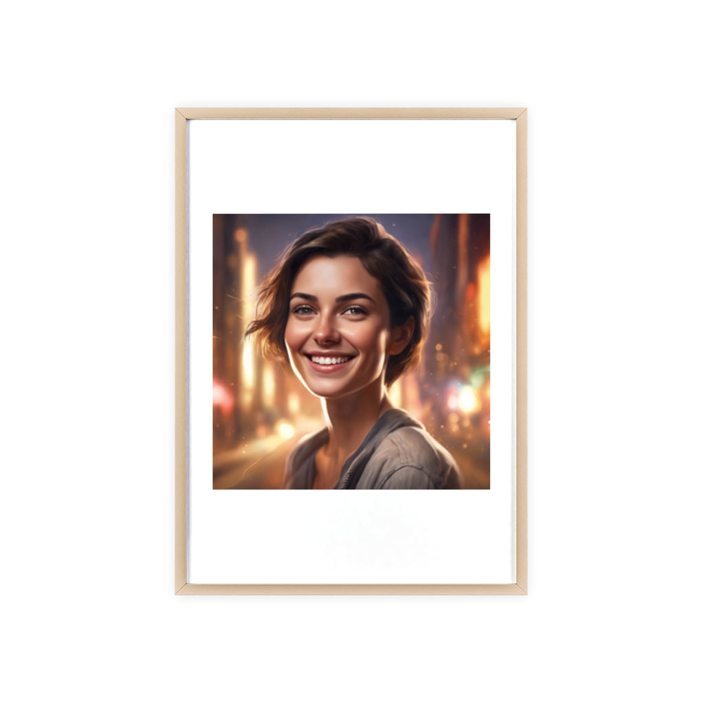 Poster mit Holzrahmen, Art.-Nr. AP 00160 P