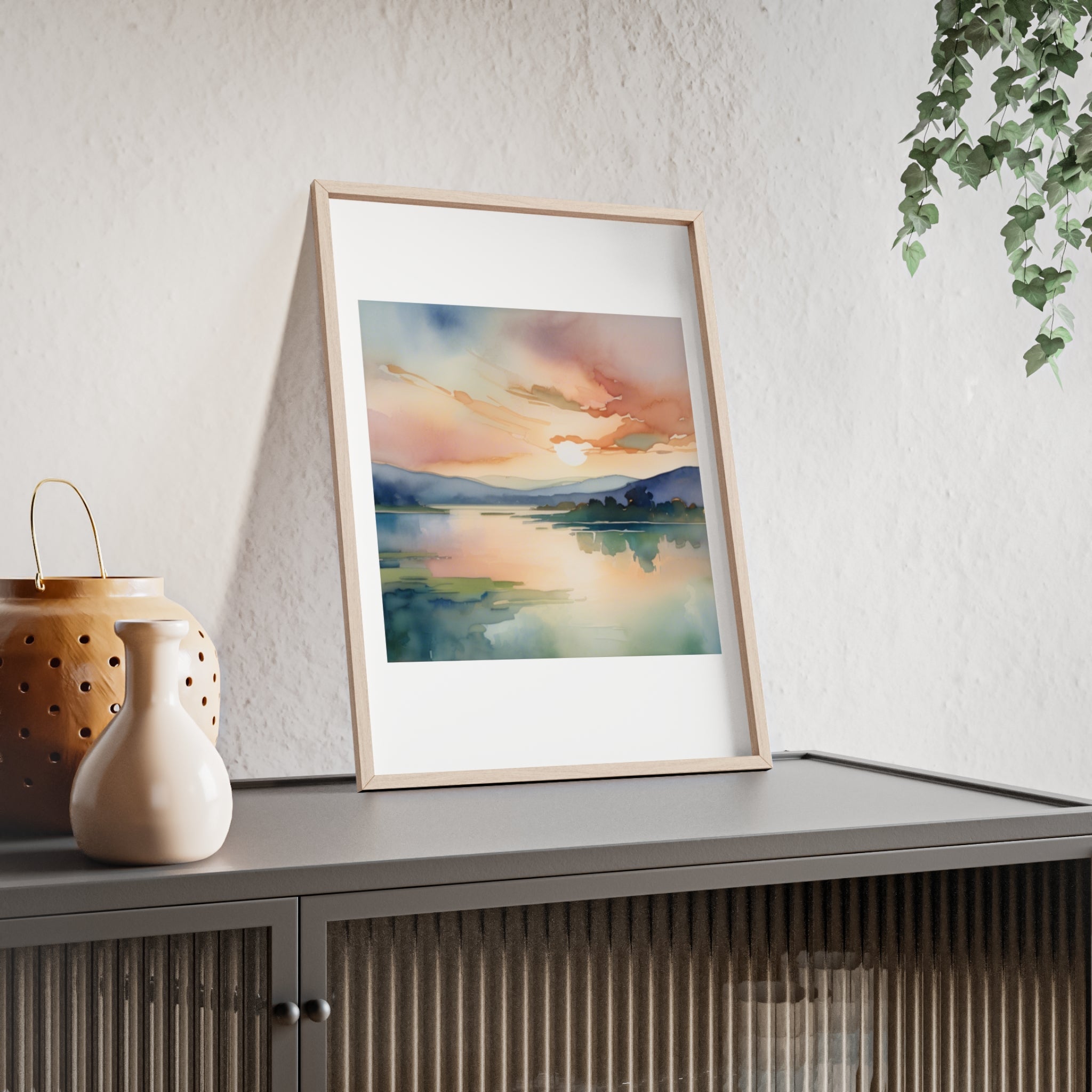 Poster mit Holzrahmen, Art.-Nr. AP 00148 P