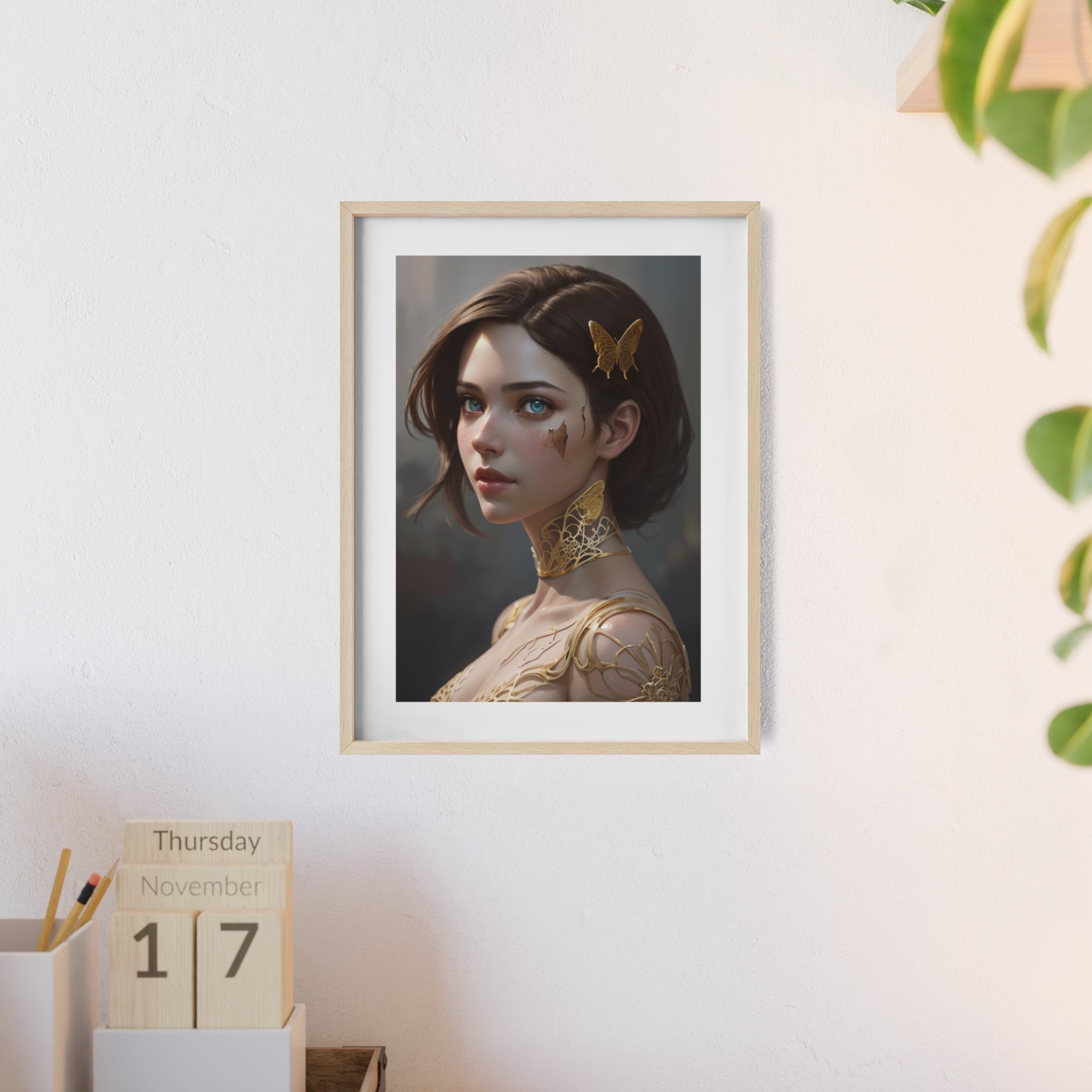 Poster mit Holzrahmen, Art.-Nr. FY 00131 P