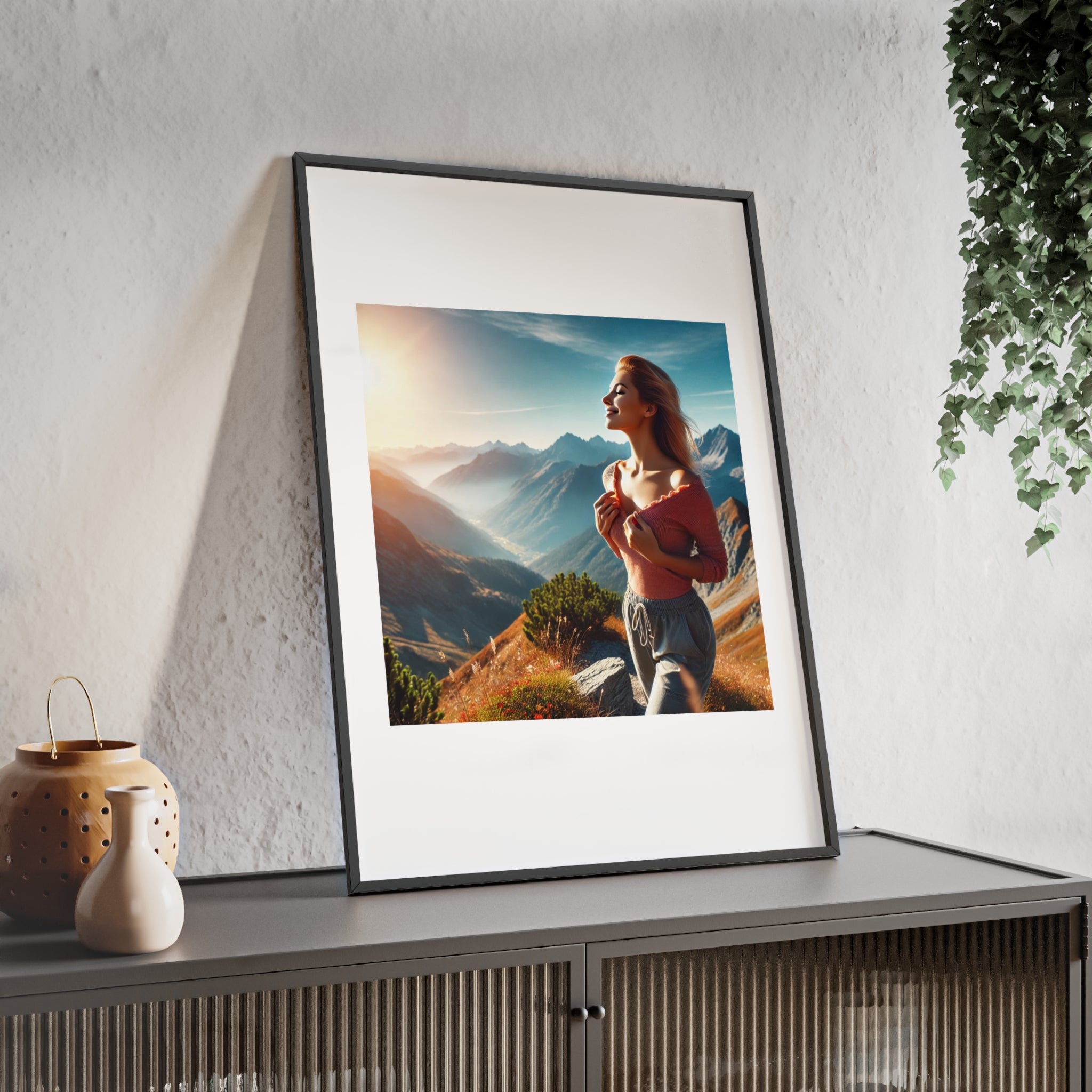 Poster mit Holzrahmen, Art-Nr. AP 00132 P