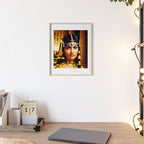 Poster mit Holzrahmen, Art.-Nr. FY 00104 P