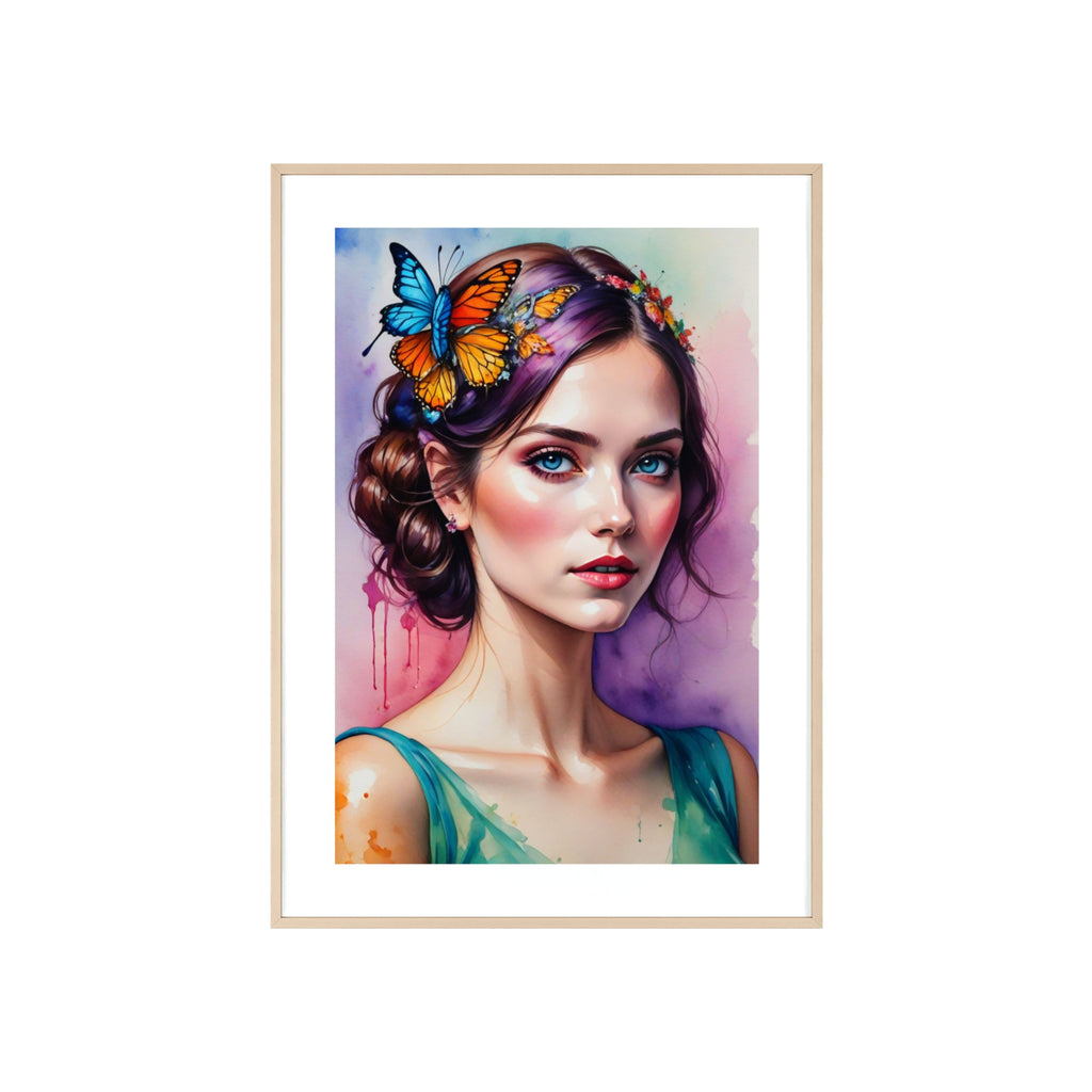 Poster mit Holzrahmen, Art.-Nr. AP 00140 P