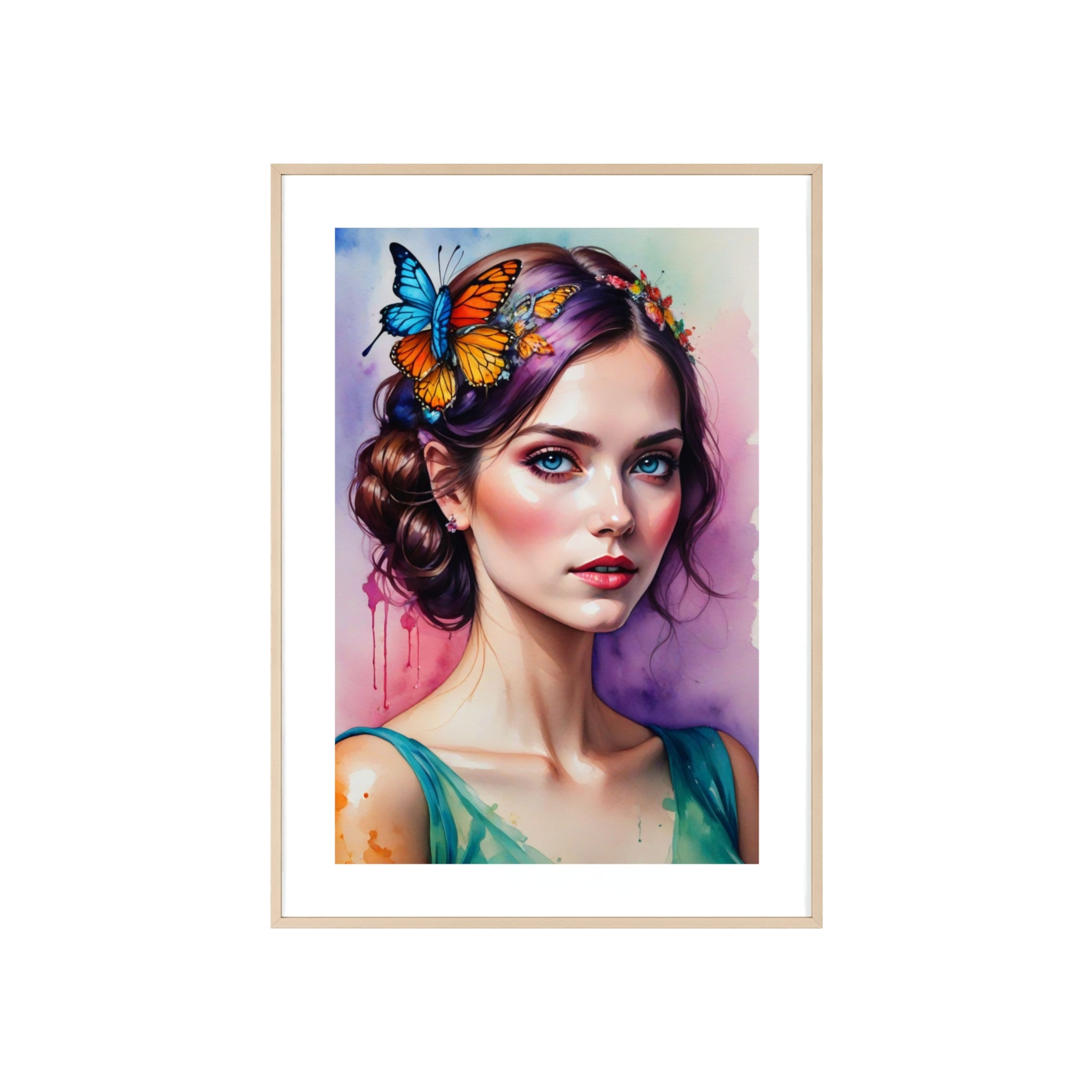 Poster mit Holzrahmen, Art.-Nr. AP 00140 P