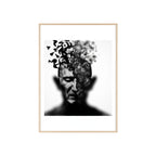 Poster mit Holzrahmen, Art.-Nr. FY 00106 P