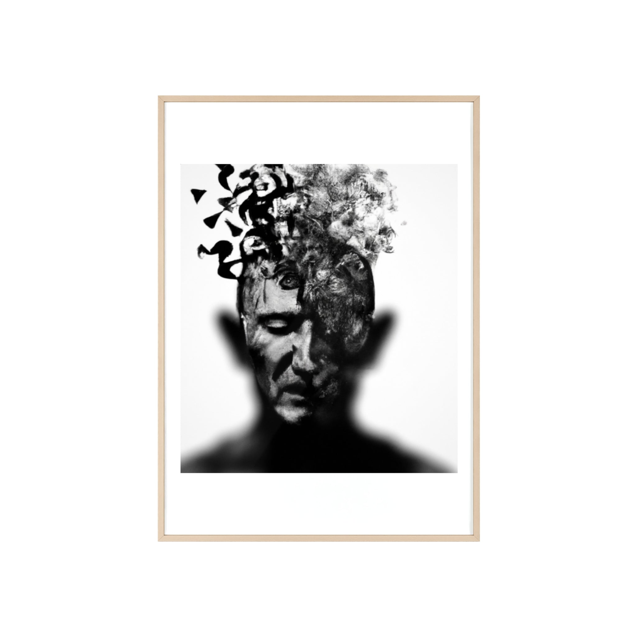 Poster mit Holzrahmen, Art.-Nr. FY 00106 P