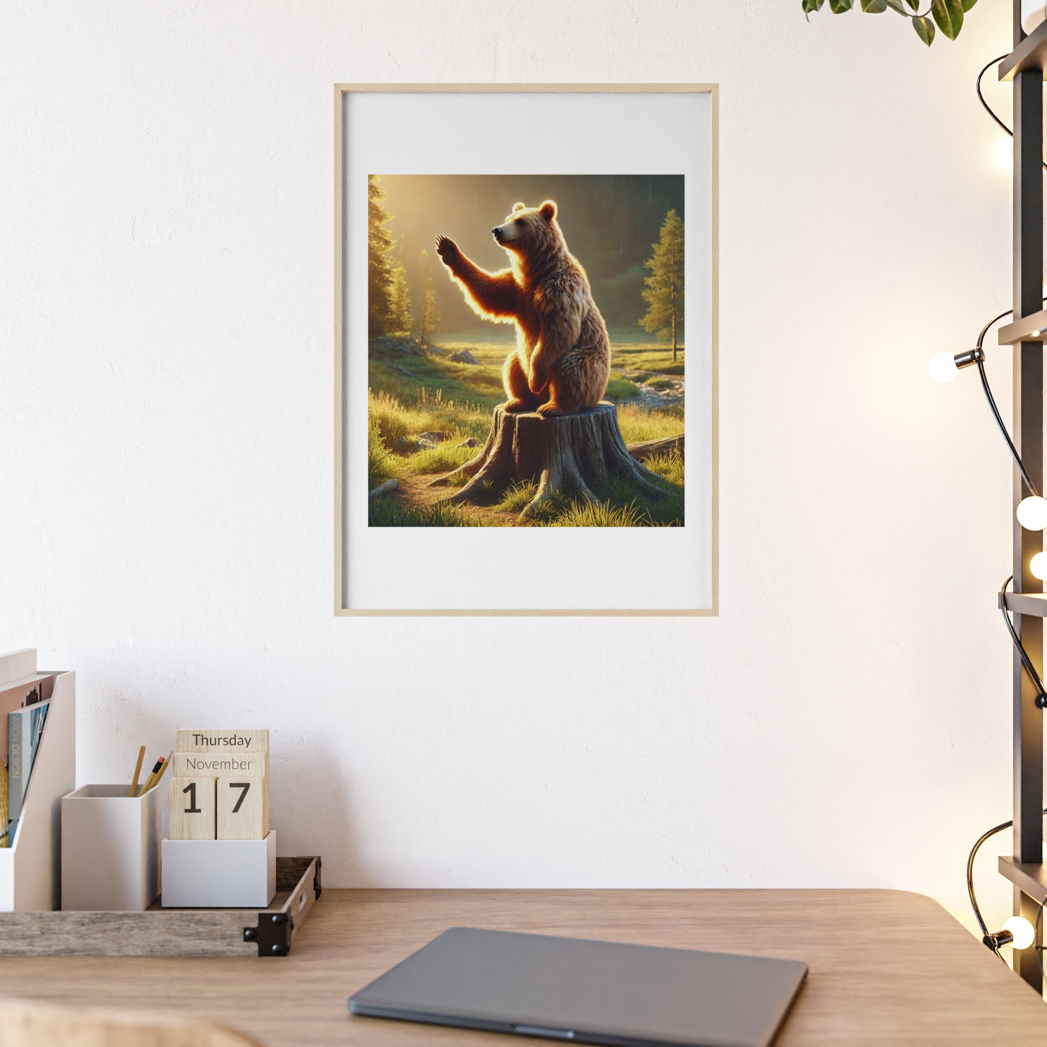 Poster mit Holzrahmen, Art.-Nr. FY 00111 P