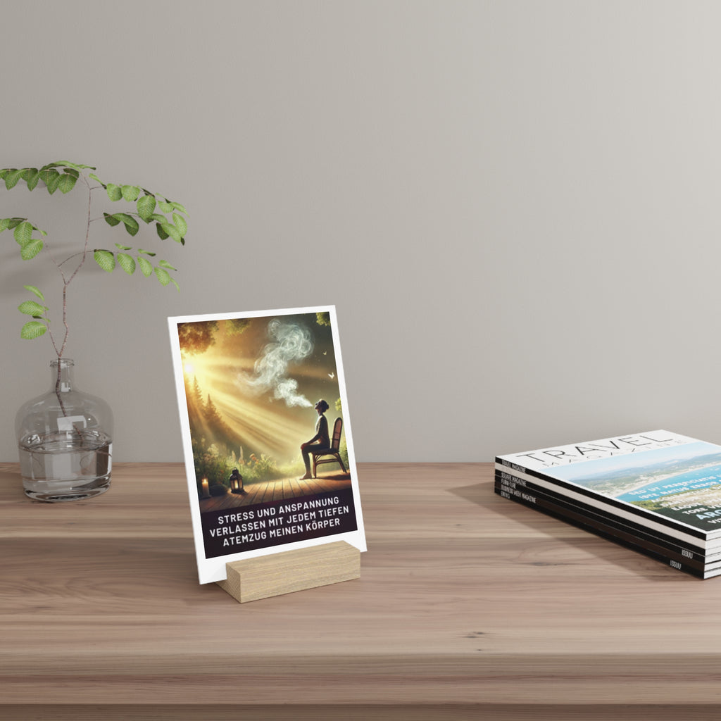 Aufsteller mit Ständer, Art.-Nr. G 004-8