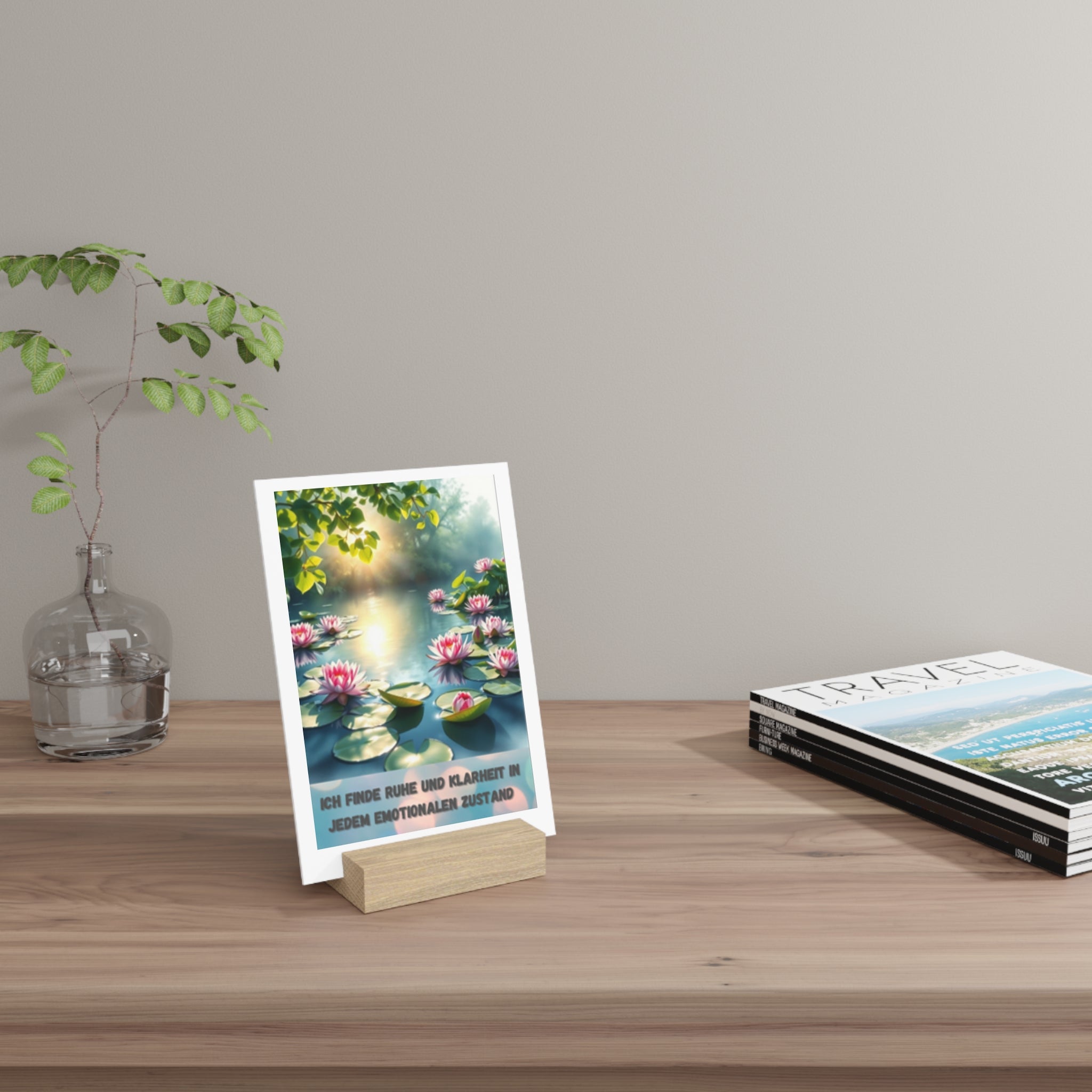 Aufsteller mit Ständer, Art.-Nr. G 007-1