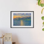 Poster mit Holzrahmen, Art.-Nr. AP 00168 P