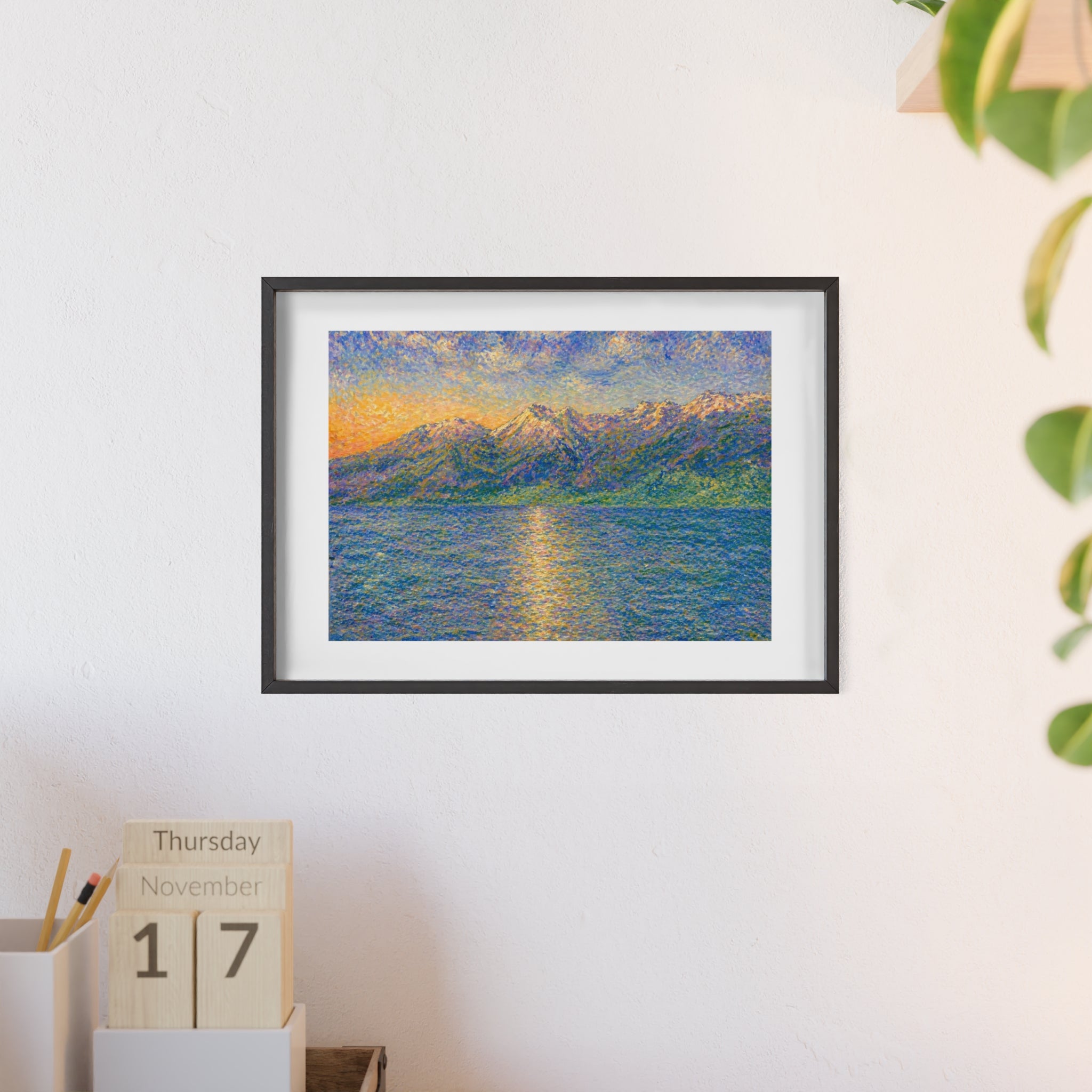 Poster mit Holzrahmen, Art.-Nr. AP 00168 P