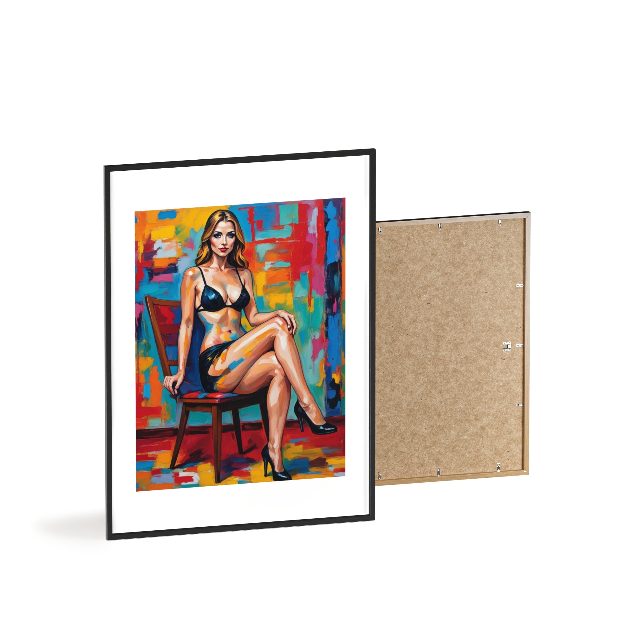 Poster mit Holzrahmen, Art.-Nr. AP 00145 P