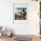 Poster mit Holzrahmen, Art-Nr. AP 00132 P