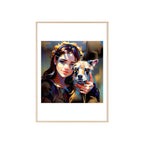 Poster mit Holzrahmen, Art.-Nr. AP 00123 P