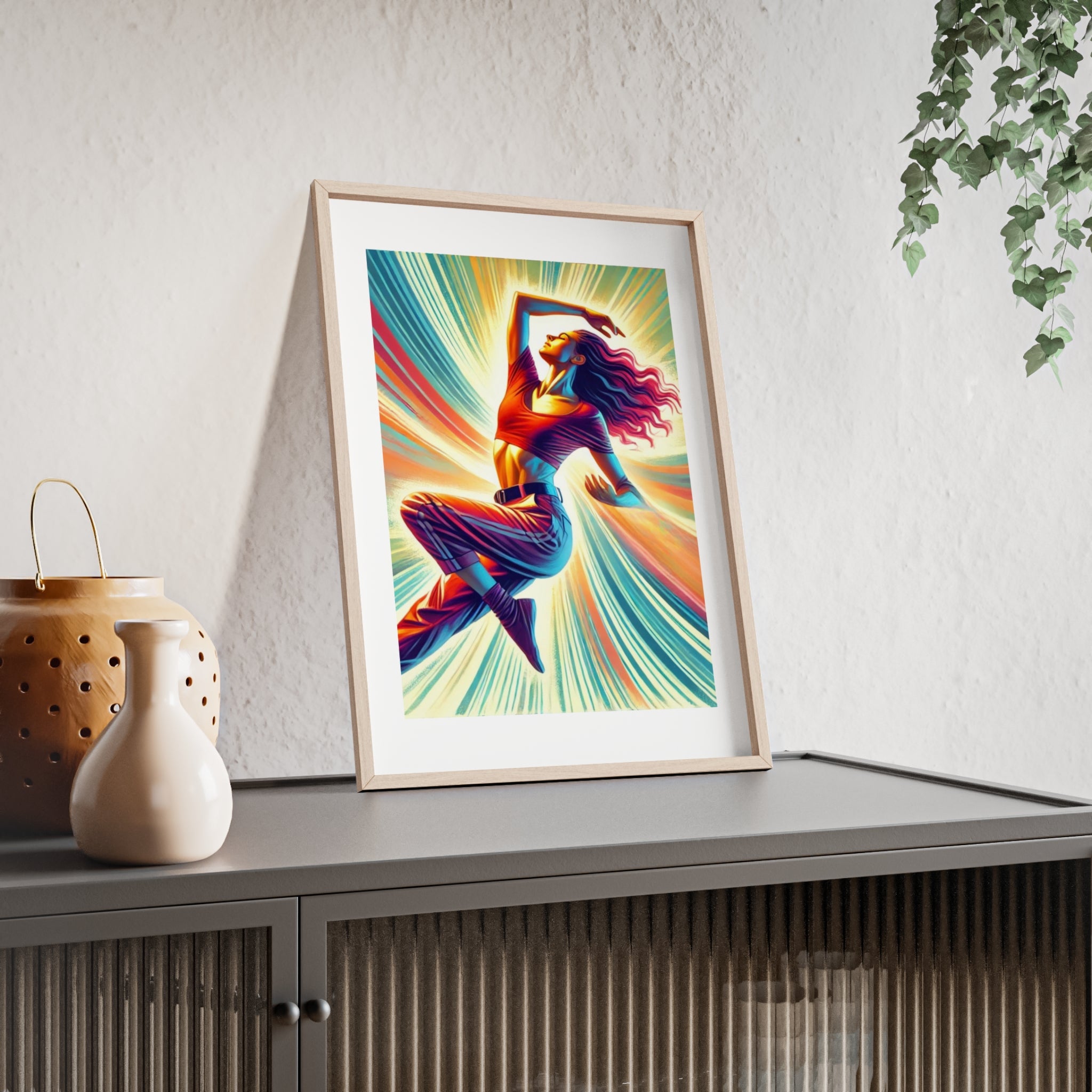 Poster mit Holzrahmen, Art.-Nr. AP 00166 P