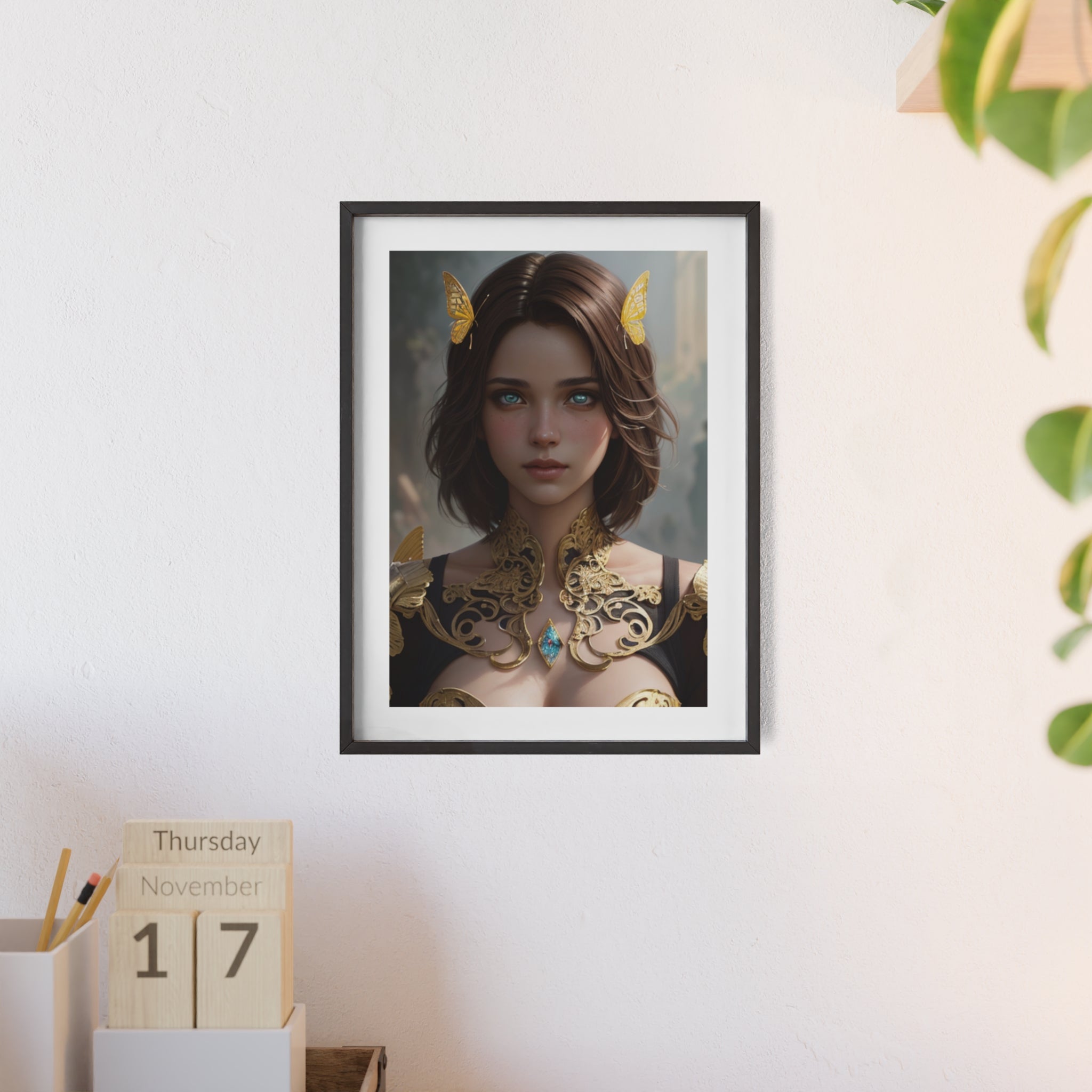 Poster mit Holzrahmen, Art.-Nr. FY 00132 P