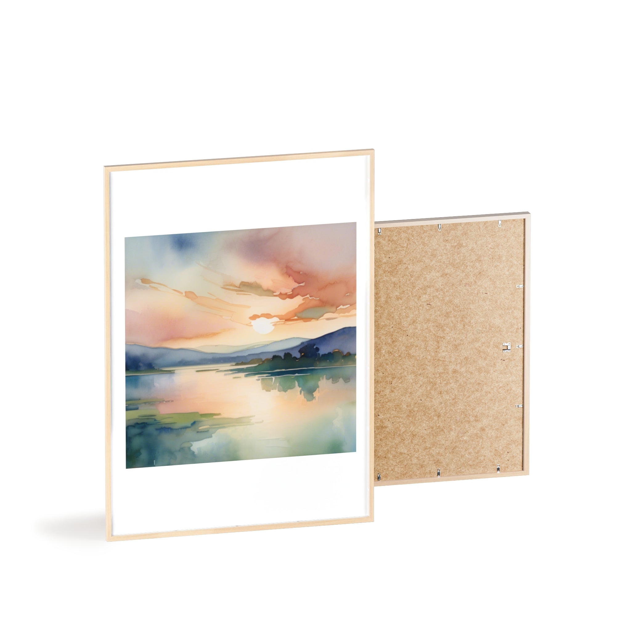 Poster mit Holzrahmen, Art.-Nr. AP 00148 P