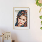 Poster mit Holzrahmen, Art.-Nr. AP 00136 P