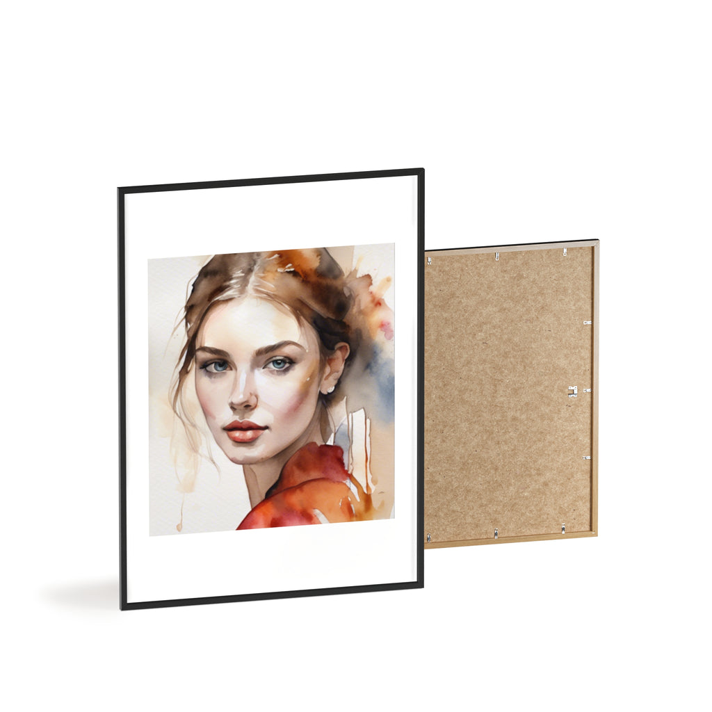 Poster mit Holzrahmen, Art.-Nr. AP 00163 P