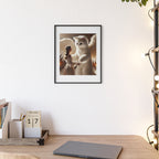 Poster mit Holzrahmen, Art.-Nr. FY 00101 P