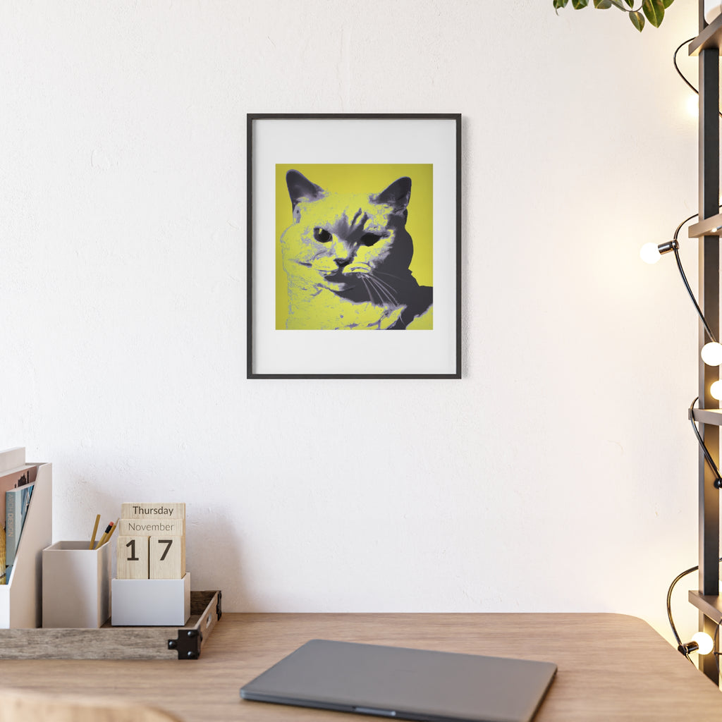 Poster mit Holzrahmen, Art.-Nr. FY 00135 P