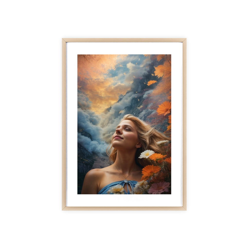 Poster mit Holzrahmen, Art.-Nr. AP 00139 P