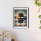 Poster mit Holzrahmen, Art.-Nr. FY 00126 P