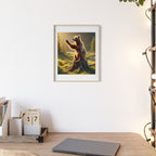 Poster mit Holzrahmen, Art.-Nr. FY 00111 P