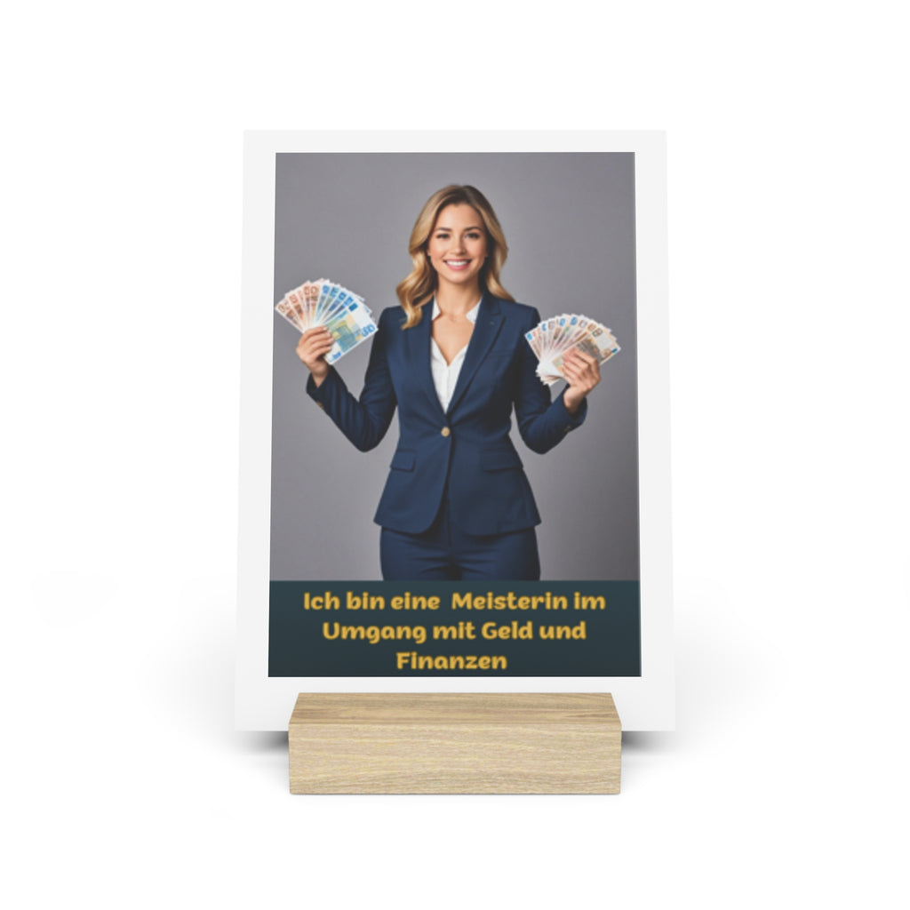 Aufsteller mit Ständer, Art.-Nr. G 011-1b