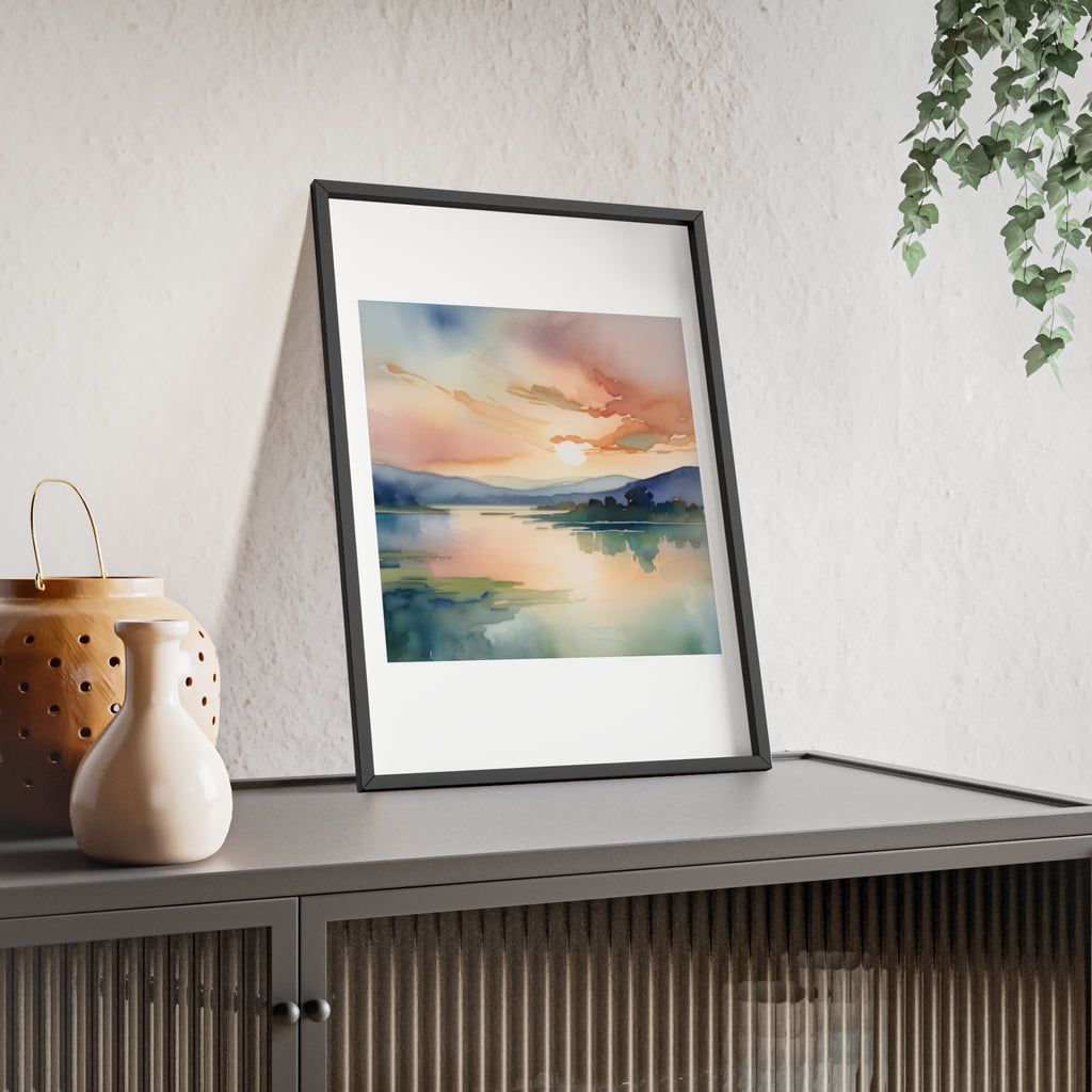 Poster mit Holzrahmen, Art.-Nr. AP 00148 P