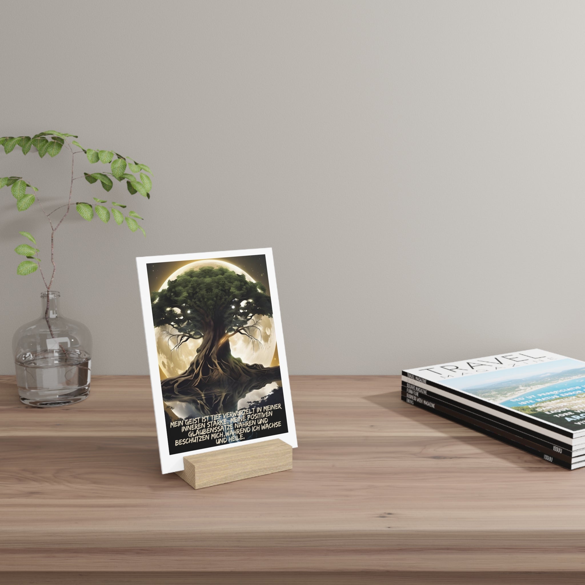 Aufsteller mit Ständer, Art.-Nr. G 001a-6