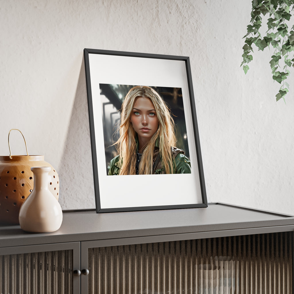 Poster mit Holzrahmen, Art.-Nr. AP 00164 P