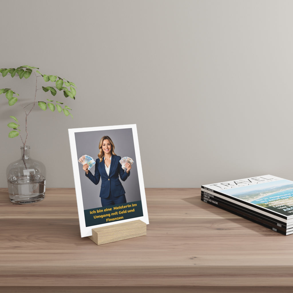 Aufsteller mit Ständer, Art.-Nr. G 011-1b