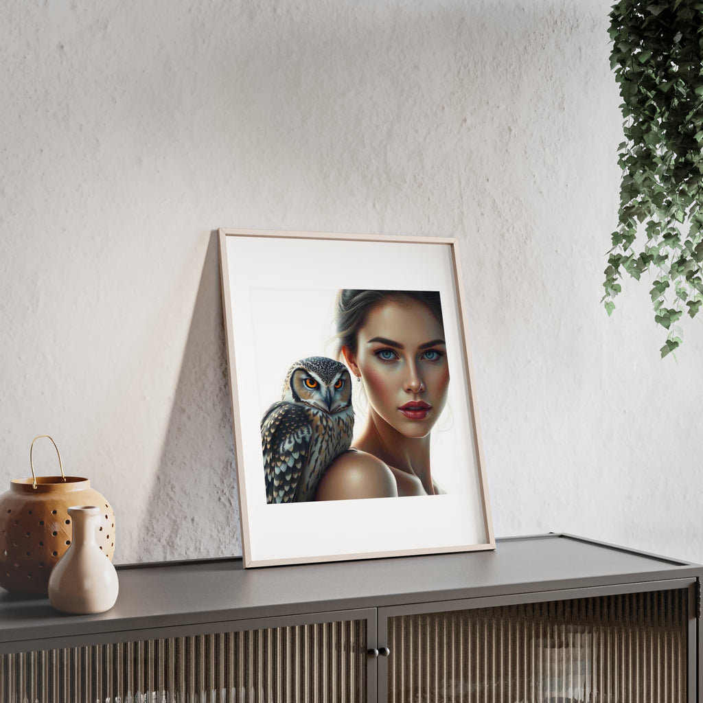 Poster mit Holzrahmen, Art.-Nr. AP 00130 P