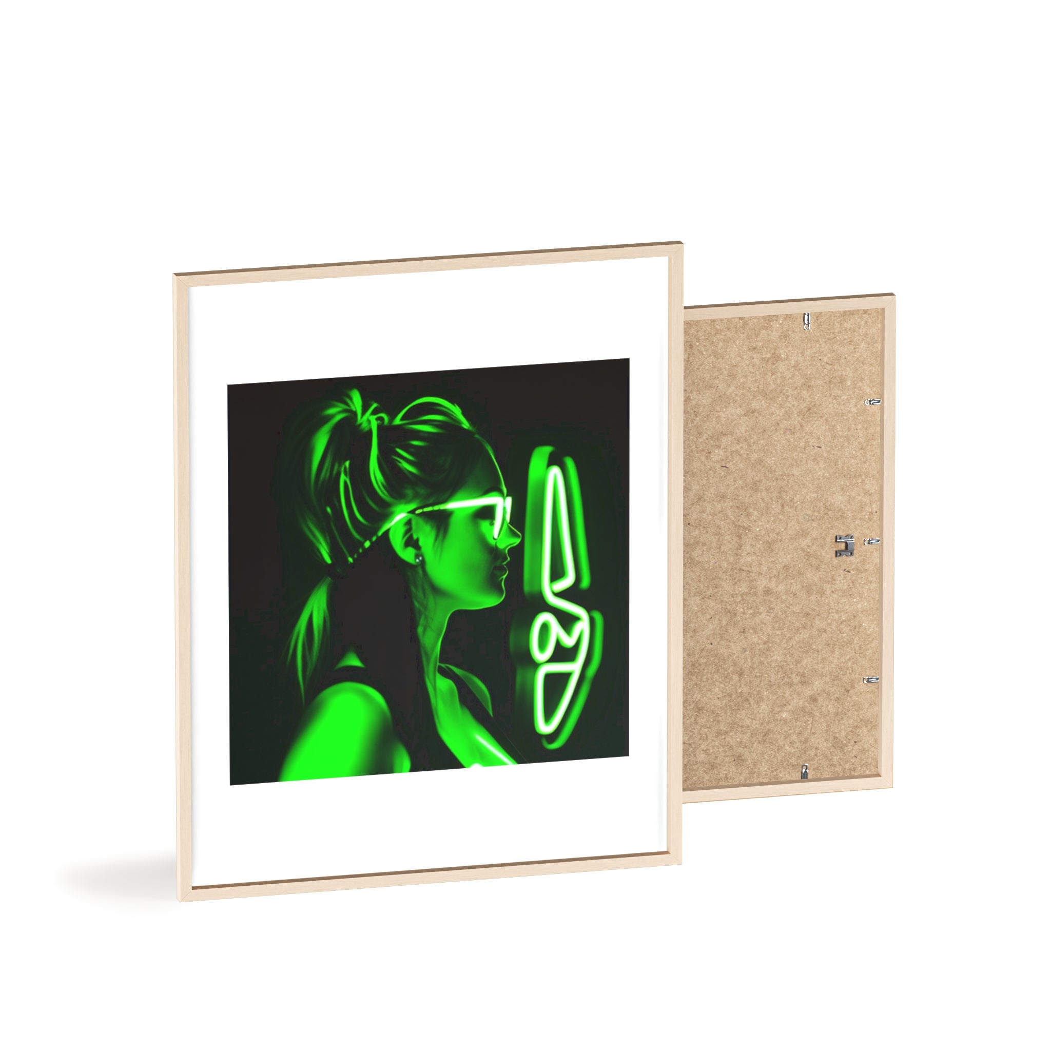 Poster mit Holzrahmen, Art.-Nr. FY 00105 P