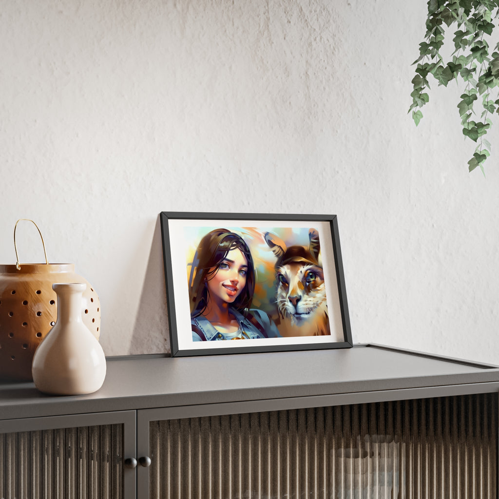 Poster mit Holzrahmen, Art.-Nr. AP 00122 P