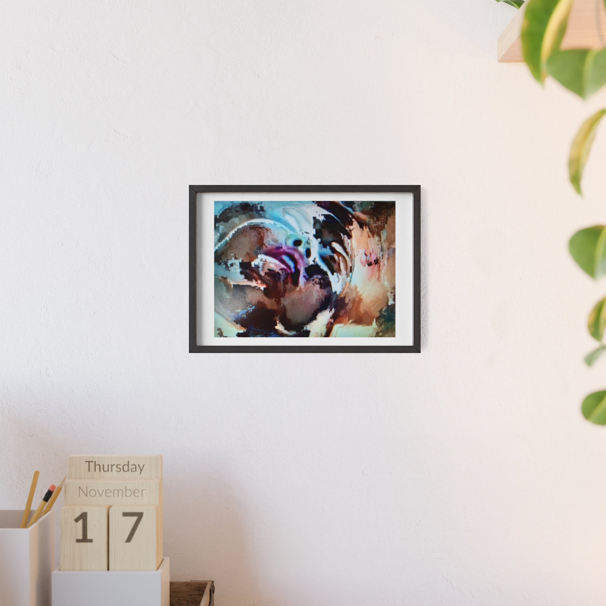 Poster mit Holzrahmen, Art.-Nr. AP 00124 P