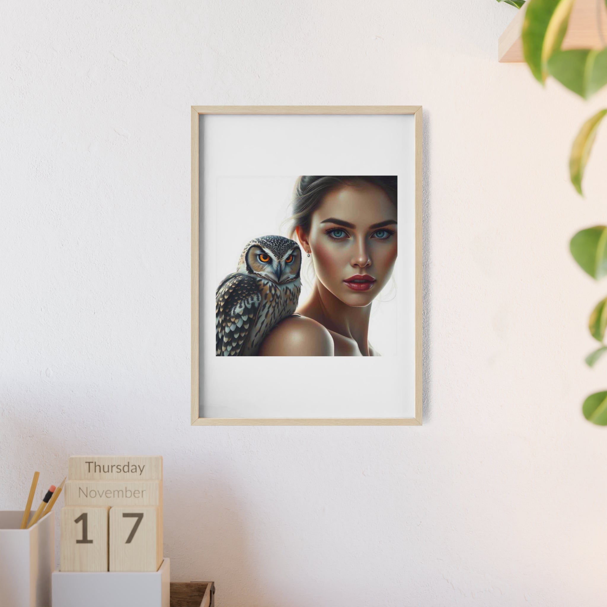 Poster mit Holzrahmen, Art.-Nr. AP 00130 P