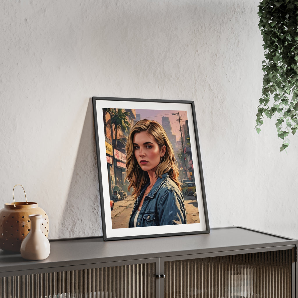 Poster mit Holzrahmen, Art.-Nr. AP 00152 P