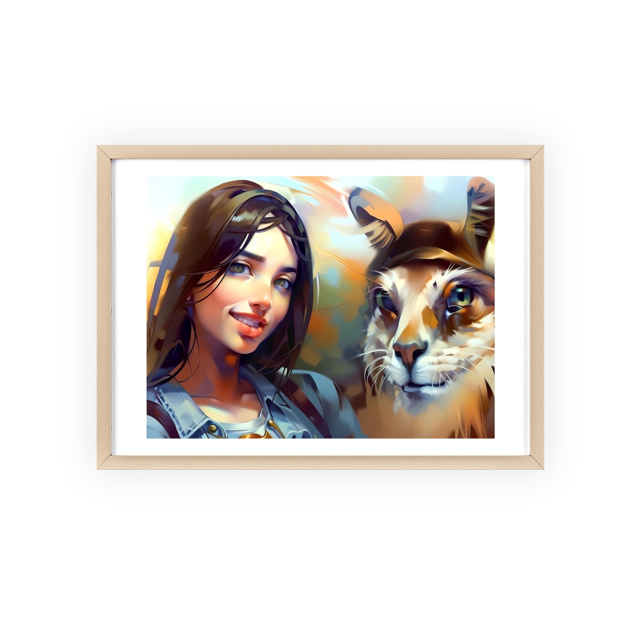 Poster mit Holzrahmen, Art.-Nr. AP 00122 P