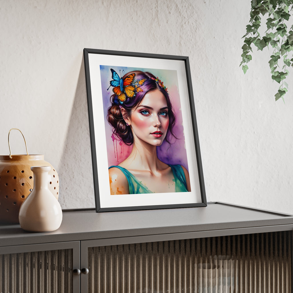 Poster mit Holzrahmen, Art.-Nr. AP 00140 P