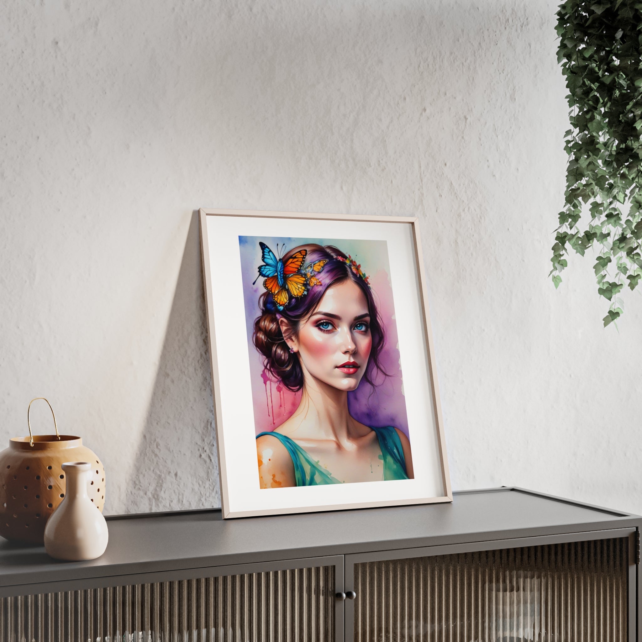 Poster mit Holzrahmen, Art.-Nr. AP 00140 P