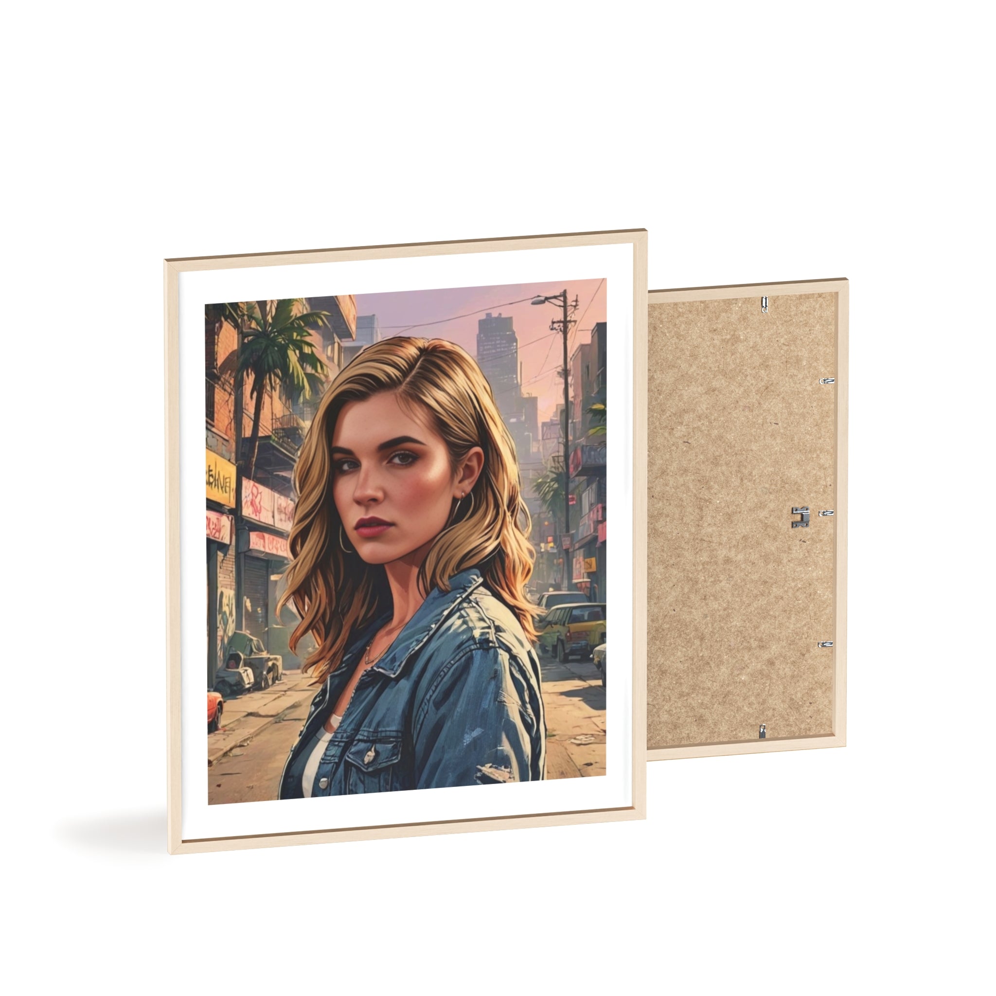 Poster mit Holzrahmen, Art.-Nr. AP 00152 P