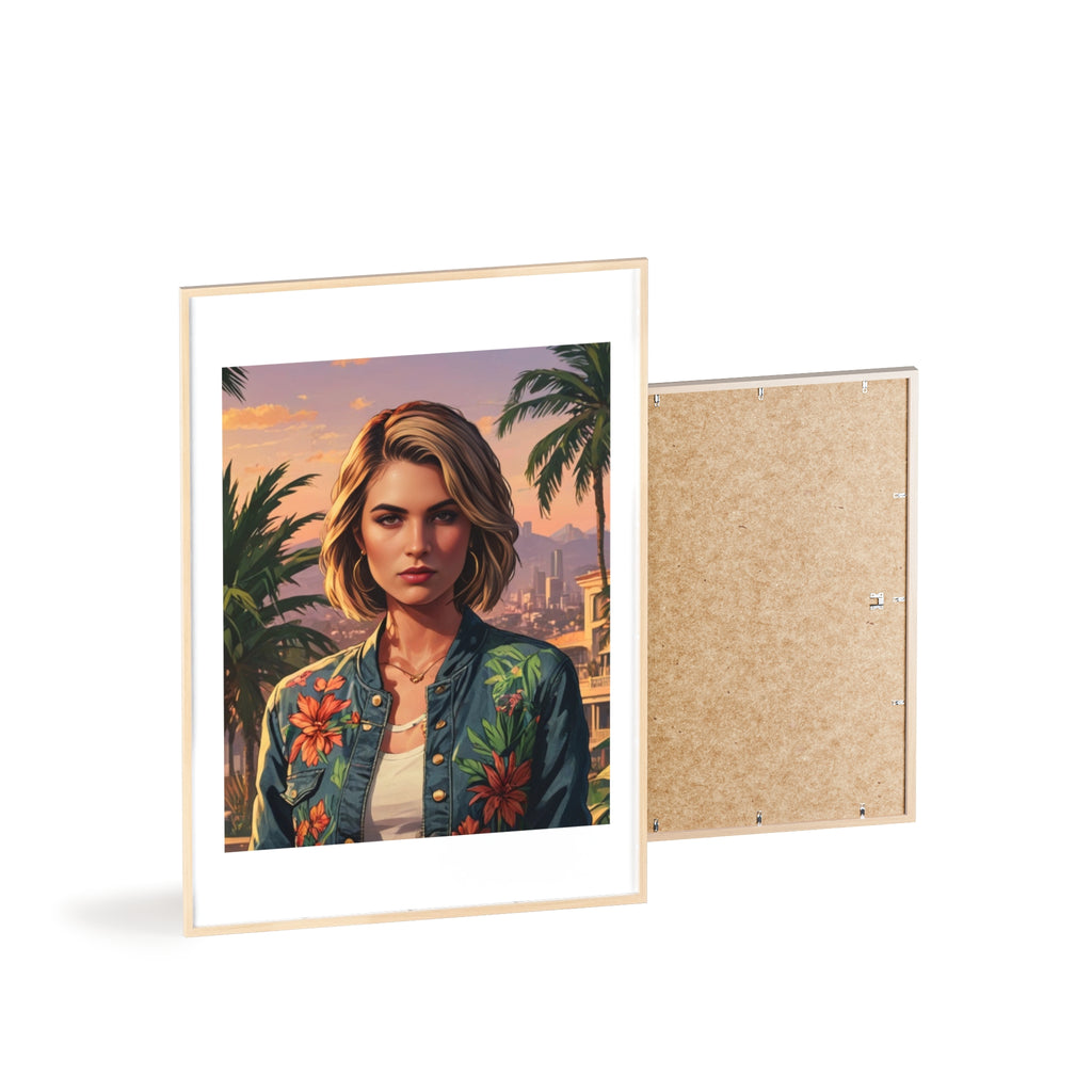 Poster mit Holzrahmen, Art.-Nr. AP 00151 P