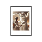 Poster mit Holzrahmen, Art.-Nr. FY 00101 P