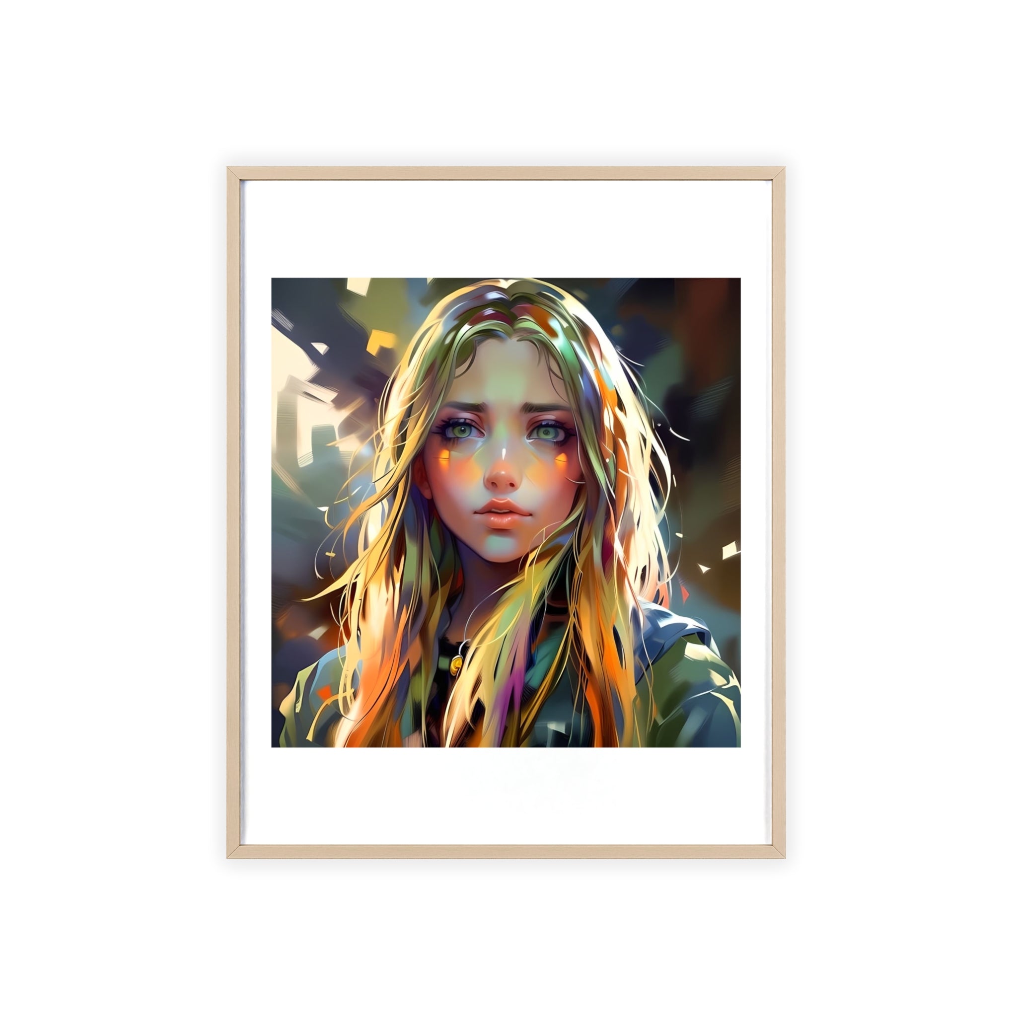 Poster mit Holzrahmen, Art.-Nr. AP 00120 P