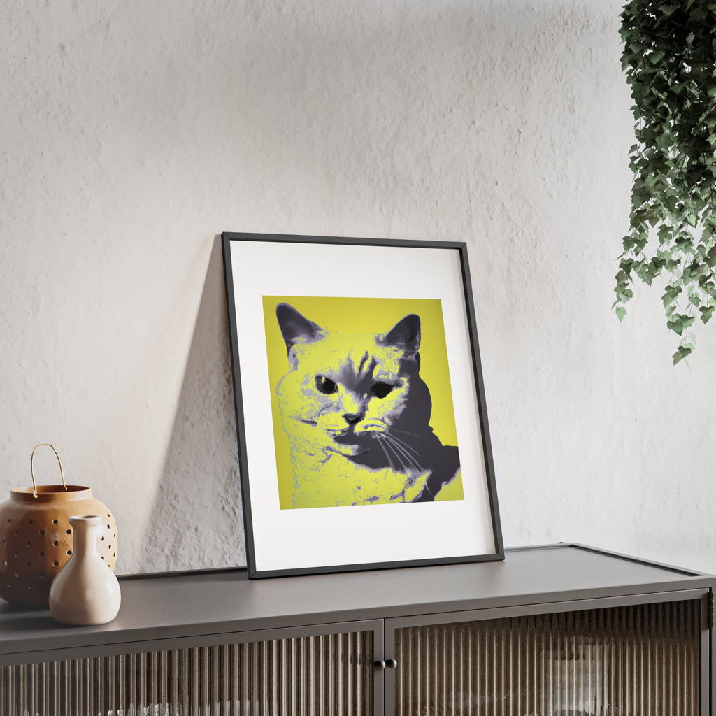 Poster mit Holzrahmen, Art.-Nr. FY 00135 P