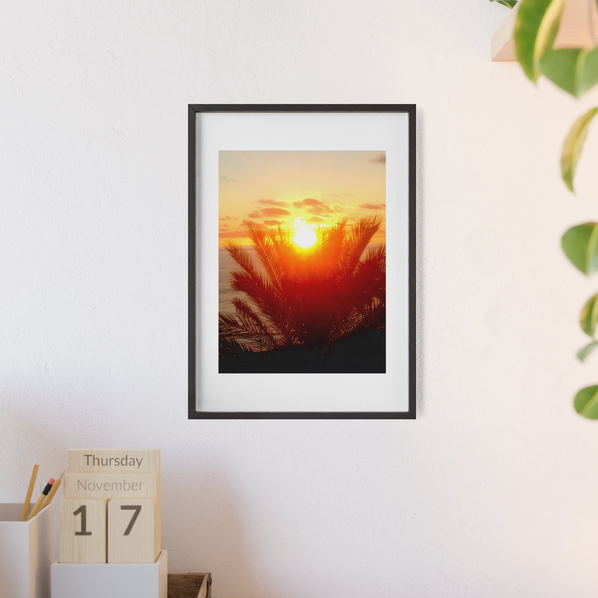 Poster mit Holzrahmen, Art.-Nr. NA 00138 P